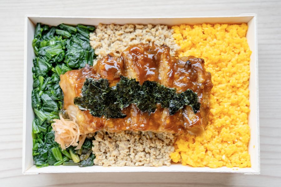 発酵三色てりやき弁当